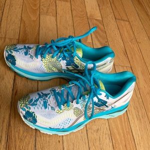 ASICS running shoes. Worn once